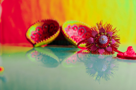 Indian Festival Raksha Bandhan , Rakhiの写真素材