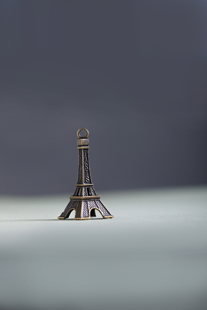 Travel concept , Eiffel tower miniatureの写真素材