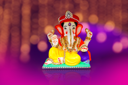 Lord Ganesha , Ganesha Festivalの写真素材