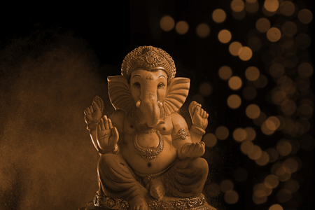 Lord Ganesha , Ganesha Festivalの写真素材