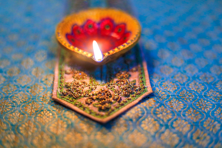 Diwali Lampの写真素材