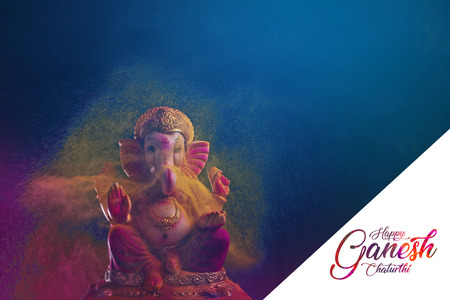 Lord Ganesha , Ganesha Festivalの写真素材
