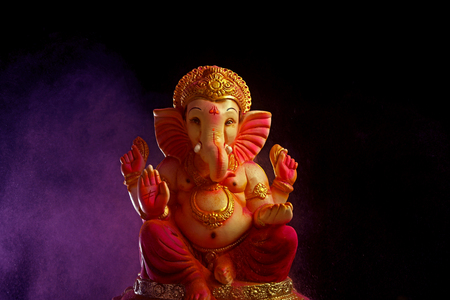 Lord Ganesha , Ganesha Festivalの写真素材