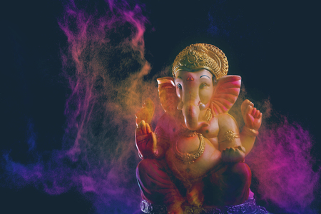 Lord Ganesha , Ganesha Festivalの写真素材