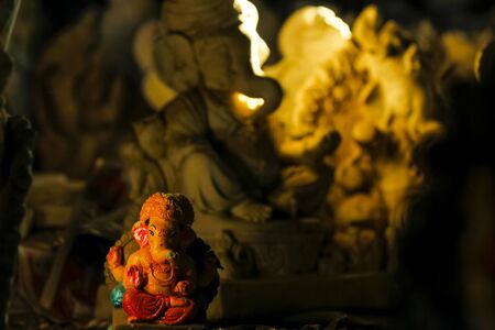 Lord Ganesha , Ganesh Festivalの写真素材