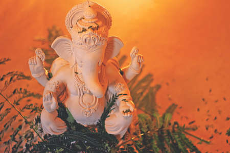 Lord Ganesha , Indian Ganesha Festivalの写真素材