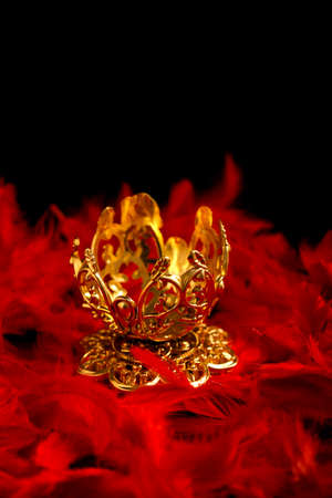 Decorative lamps illuminated for Diwali festivalの写真素材