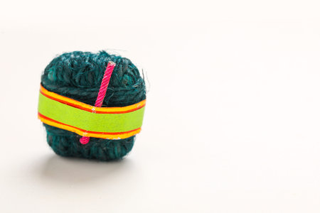 Diwali handmade bomb isolated on white background,