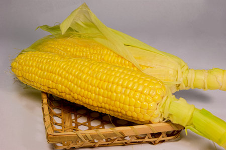 Picked fresh skin with corn