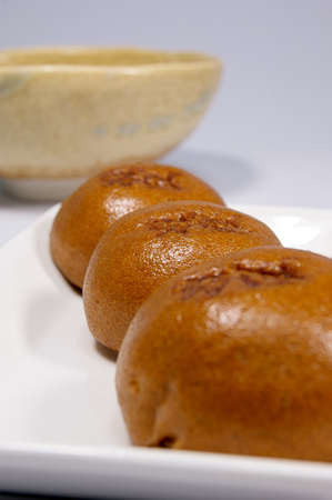 Good-luck charm bunの写真素材