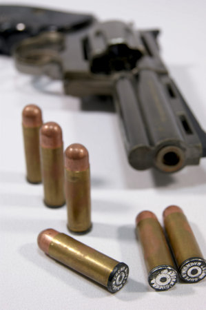 Pistol and bullets
