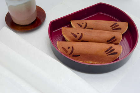 Sweets Branding has been pressed of Ayuの写真素材