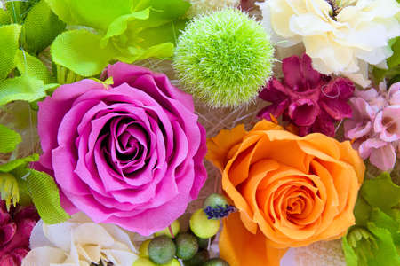 Bouquet of rosesの写真素材