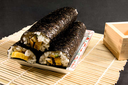 Sushi rollsの写真素材