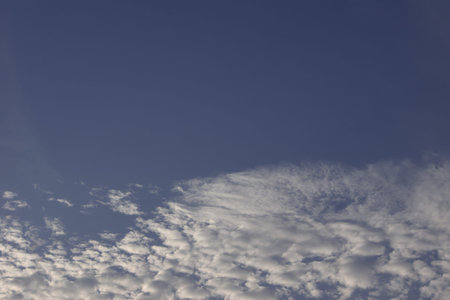 Blue sky and clouds