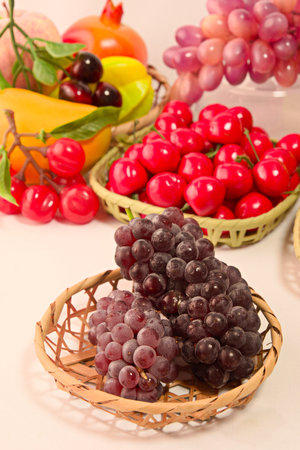 Delaware grapes from Japanの写真素材