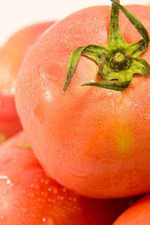 Ripe tomatoの写真素材
