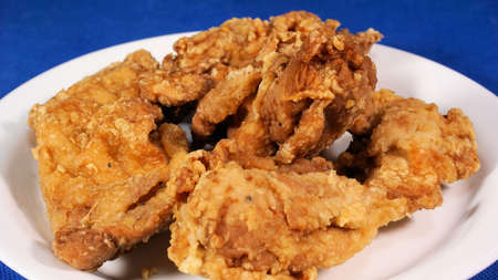 Crispy fried fried chickenの写真素材