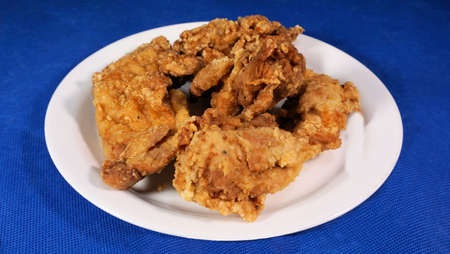 Crispy fried fried chickenの写真素材