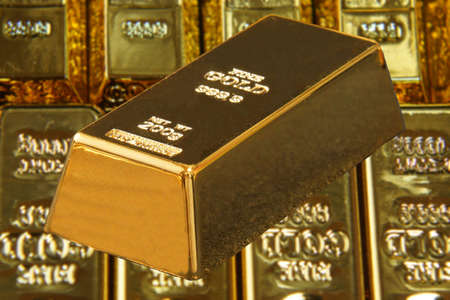 Gold Ingotsの写真素材