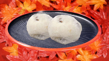 Autumn Bean Daifukuの写真素材