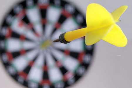 Darts arrowsの写真素材