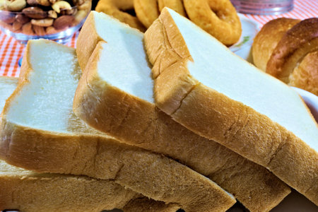 Thick sliced bread