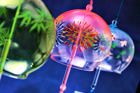 Japanese Summer Fireworks Wind Chimes