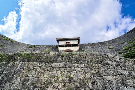 Okinawa Shuri Castle on the verge of disappearing, Kukeimon