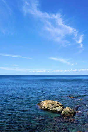 Sky and sea