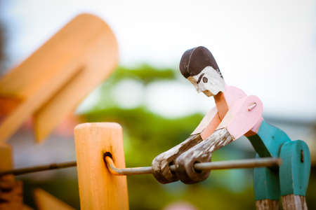 Small wind turbine energy innovation, Alternative, clean and natural source of energy is gaining pupularity.の写真素材