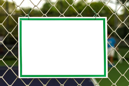 billboard court  sport tennisの写真素材