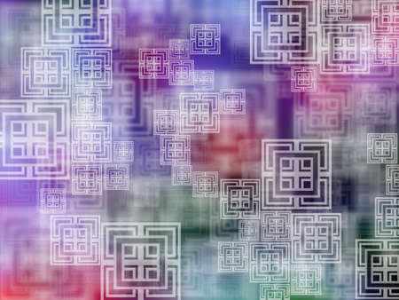 Colorfull Geometric backgroundの写真素材