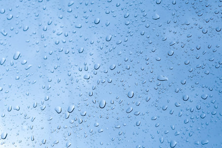 rain drops on glass, drops of water on glass, Abstract Background