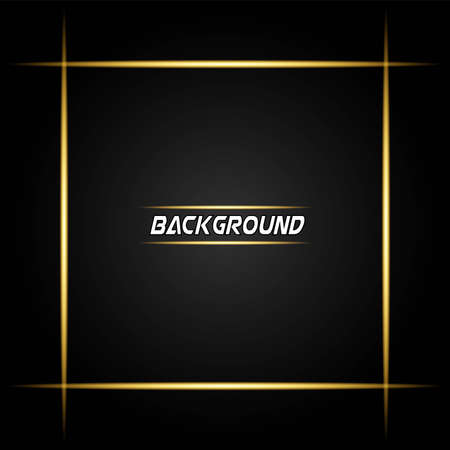 Black metallic background with gold shiny.のイラスト素材