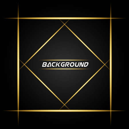 Black metallic background with gold shiny.のイラスト素材