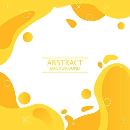 Liquid Color Shape Abstract Backgroundのイラスト素材