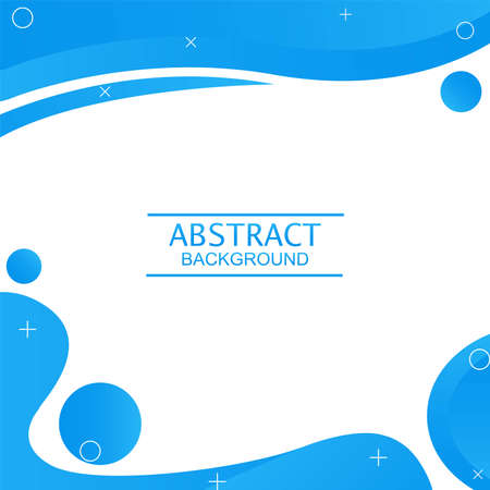 Liquid Color Shape Abstract Backgroundのイラスト素材