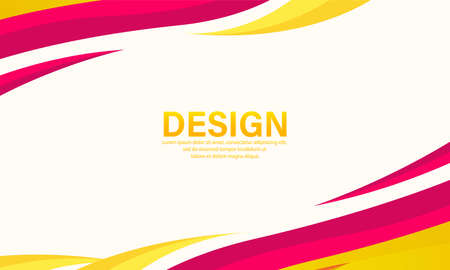 Liquid Color Shape Abstract Backgroundのイラスト素材