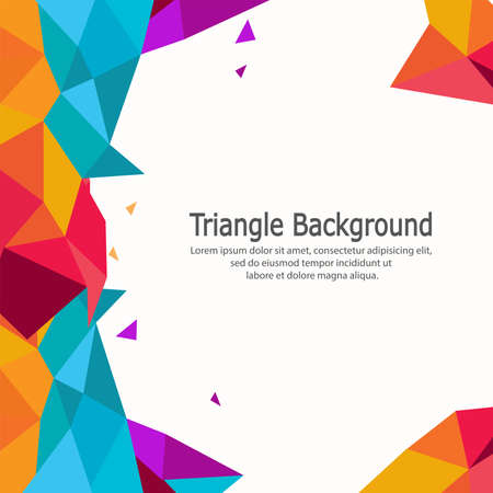 Triangle Background Elegant Vektors eps 10のイラスト素材