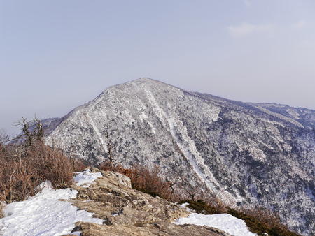 Great view to beautiful mountains Seoraksan. South Koreaの写真素材