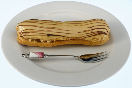 Formal dessert setting, a tasty treat