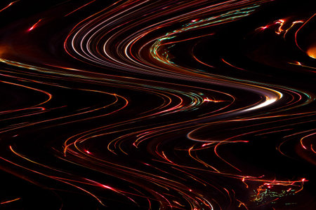 Fireworks celebrating the coming new year.の写真素材