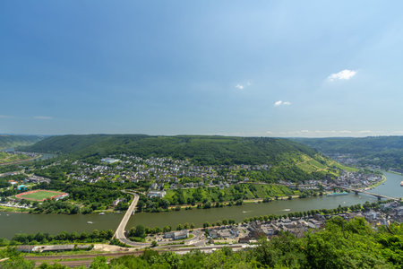 River the Mosel through the Eifel Valley