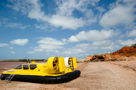 Hovercraft - Broome - Australiaの写真素材