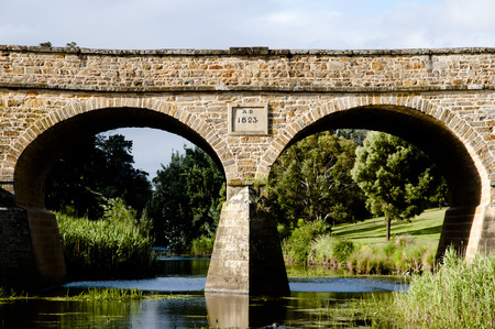 Richmond Bridge - Tasmania - Australiaの写真素材
