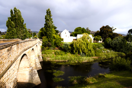 Richmond Bridge - Tasmania - Australiaの写真素材
