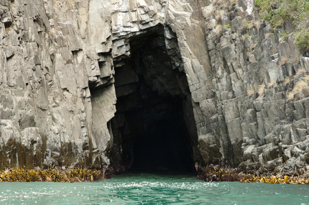 Bruny Island Cave - Tasmania - Australiaの写真素材
