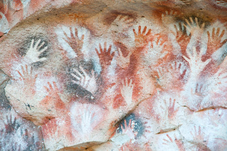 Cave of the Hands - Argentinaの写真素材