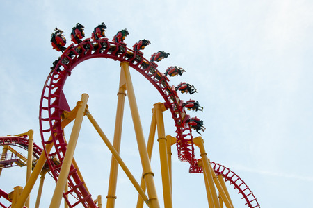 Roller Coasterの写真素材